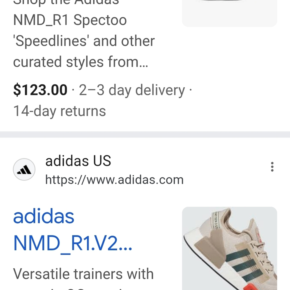 Mens 11.5 Adidas Men's NMD R1 Spectoo 'Speedlines' sneaker.  Excellent Cond. - Picture 9 of 9